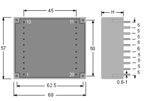 UI39 dimensioni - dimensions