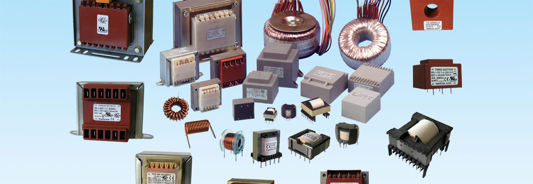 Trasformatori con marchi ENEC e cURus (UL+CSA) - Transformers with mark ENEC and cURus (UL+CSA)