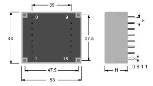 UI30 dimensioni - dimensions