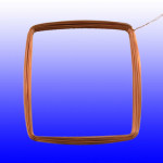 Induttanza in aria quadra - Square inductance in air